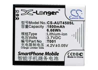1800mAh Battery - CS-AUT450SL / Li-ion / Volts: 3.7