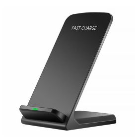Wireless Fast Charge Stand Dock Phone Charging Pad Samsung Galaxy S9+ iPhone XS Wire Less 8 5 Core 10W Black cell phone accessories