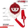 Megaphone Handheld Mini Bullhorn Cheer Loudspeaker Bull Horn Speaker Small Megaphono Siren Sling Strap Portable 5Core HW 1 BTRY